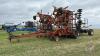 54&rsquo; Bourgault 5710 Air drill w/ Bourgault 5250 air cart s/n AH2165, s/n 37567AS-07 air cart - 2