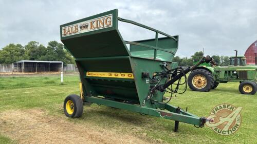 Bale King Vortex 3000 bale processor, S/N: BK2666