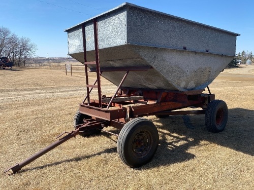 *100 Bushel Kendon galvanized gravity box