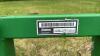 Frontier 3 prong bale fork w/ John Deere quick attach mount, S/N: 1XFAB12GTE0006545 - 4