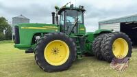 John Deere 9220 4WD tractor, S/N: 021454