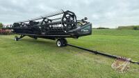 36&rsquo; MacDon FD75-S flex draper header, S/N: 293871