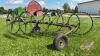 6-wheel hay rake - 4