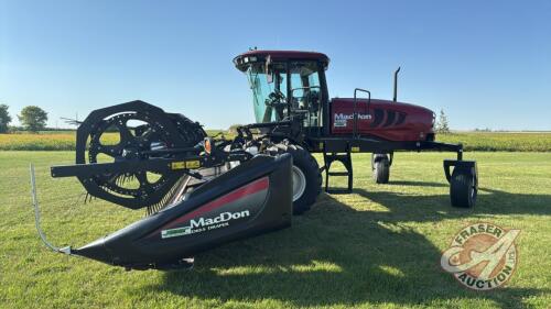 MacDon M105 swather, s/n 232884