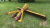 6&rsquo; Coontz 3 pt blade w/ manual angle S/N: 7217