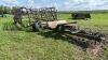 60&rsquo; hydraulic harrows with tank cradle - 5