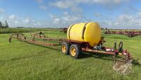 68&rsquo; Versatile 580 field sprayer s/n012811