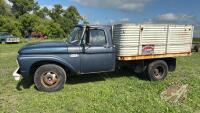 1965 Ford 350 grain truck 55,503 miles showing, VIN# 4813532L20519878, (NO TOD)