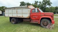 1974, Chev C60 s/a grain truck, 46,773 showing, VIN: CCE614V145568, Owner: Lauren J Campbell Seller: Fraser Auction ______________________________________*TOD*