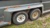 1991 Norberts 20&rsquo; tandem axle stock tailer, Vin#2N9C75720MG017500, Owner: Lauren J Campbell, Seller Fraser Auction Service LTD. ________________________________________________*TOD* - 4