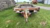 24&rsquo; t/a 5th wheel flat deck trailer (NO TOD) - 4