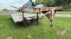 24&rsquo; t/a 5th wheel flat deck trailer (NO TOD) - 5