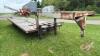 24&rsquo; t/a 5th wheel flat deck trailer (NO TOD) - 6
