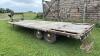 24&rsquo; t/a 5th wheel flat deck trailer (NO TOD) - 12