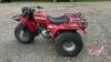 1985, Honda Big Red three wheel ATV, VIN: 1E040XFM019166 - 12