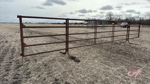 30&rsquo; 5 bar free standing panel (K)