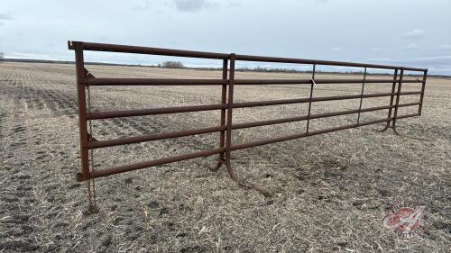 30&rsquo; 5 bar free standing panel (J)