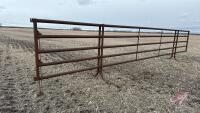 30&rsquo; 5 bar free standing panel (J)