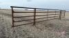 30&rsquo; 5 bar free standing panel (J)