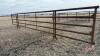30&rsquo; 5 bar free standing panel (J) - 2