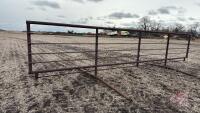25&rsquo; free standing windbreak combo panel (I)
