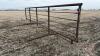 25&rsquo; free standing windbreak combo panel (I) - 2