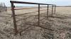 25&rsquo; free standing windbreak combo panel (I) - 3