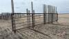 25&rsquo; free standing windbreak combo panel (H) - 2