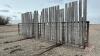 25&rsquo; free standing windbreak combo panel (G)