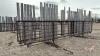 25&rsquo; free standing windbreak combo panel (G) - 2