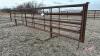 28&rsquo; 5 bar free standing panel w/ gate (E)