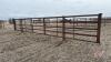 30&rsquo; 5 bar free standing panel w/ gate (C) - 3