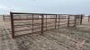 30&rsquo; 5 bar free standing panel w/ gate (B)
