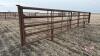 29&rsquo; 5 bar free standing panel w/ gate (A) - 2
