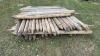 Used treated fence posts - 3