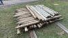 Used treated fence posts - 4