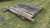 4&rdquo;X3&rdquo; cross arm timber