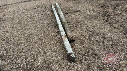 Treated 6&rdquo;x5&rdquo; timbers