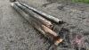 Hydro poles various lengths (D)