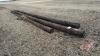(3) hydro poles various lengths (A)