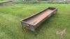10&rsquo; Miami metal feed trough (H) - 2