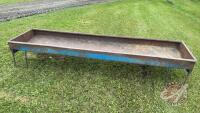 10&rsquo; Miami metal feed trough (G)