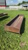 10&rsquo; Miami metal feed trough (E)