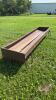 10&rsquo; Miami metal feed trough (E) - 3