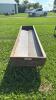 10&rsquo; Miami metal feed trough (D) - 5