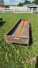 10&rsquo; Miami metal feed trough (C)