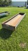 10&rsquo; Miami metal feed trough (B) - 4