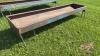 10&rsquo; Miami metal feed trough (A) - 3