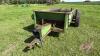 JD 40 single axle manure spreader (parts only unit) - 3