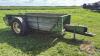 JD 40 single axle manure spreader (parts only unit) - 6